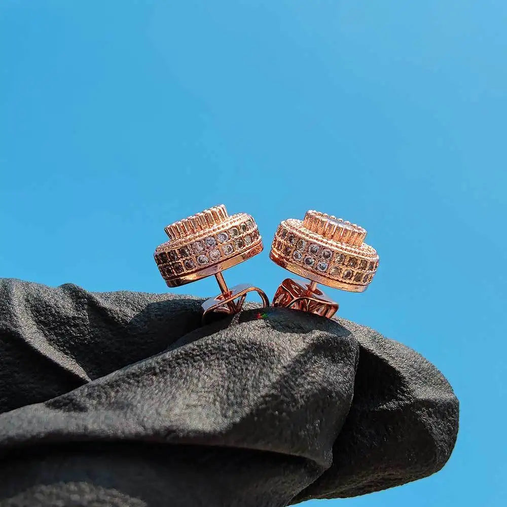 Iced Out Stud Earrings