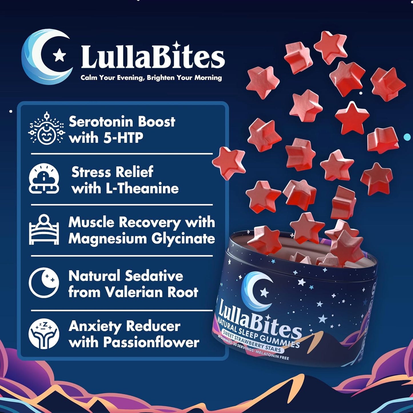 LullaBites Sleep Gummies